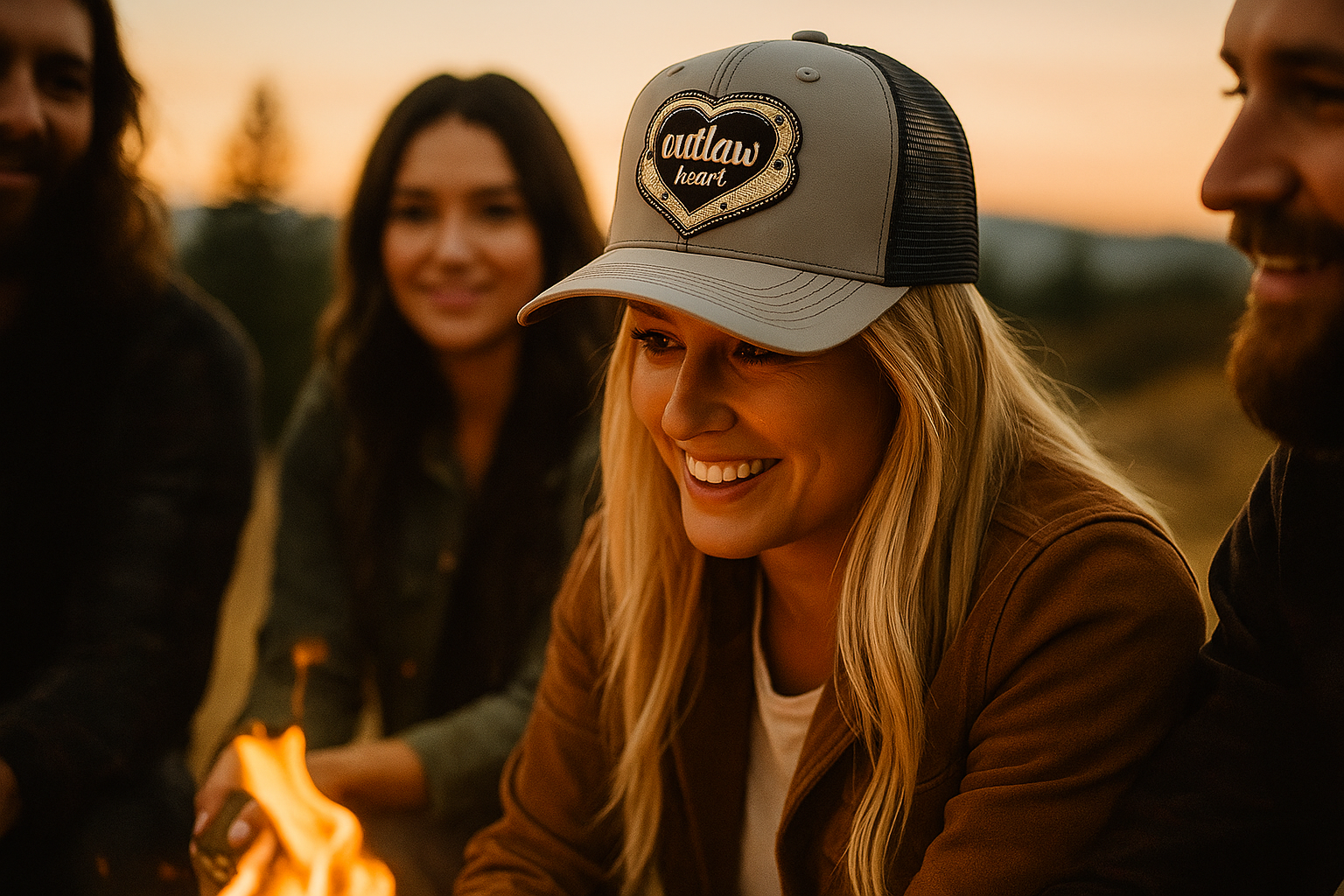 Outlaw Heart Trucker Hat