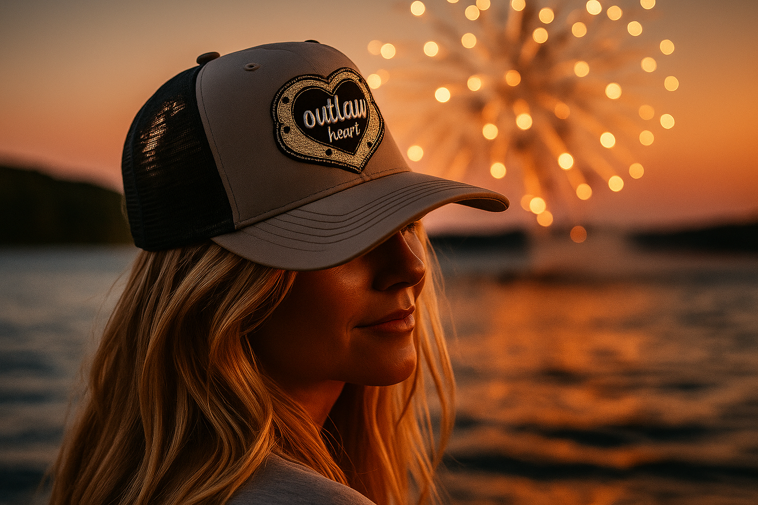 Outlaw Heart Trucker Hat