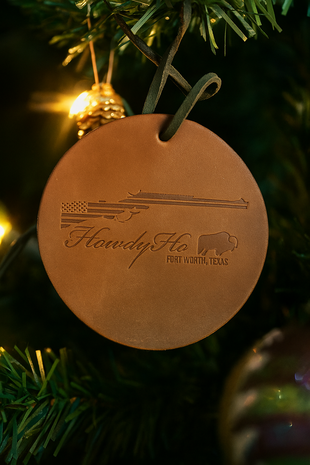 HowdyHo Genuine Leather Air Freshener - HowdyHo