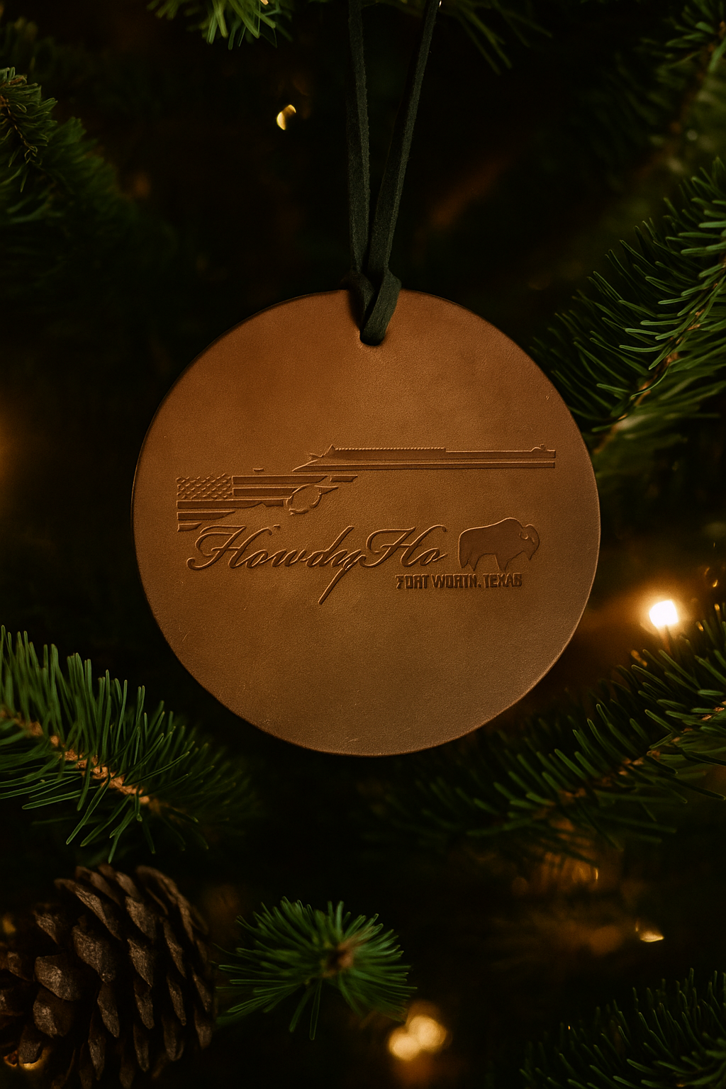 HowdyHo Genuine Leather Air Freshener - HowdyHo