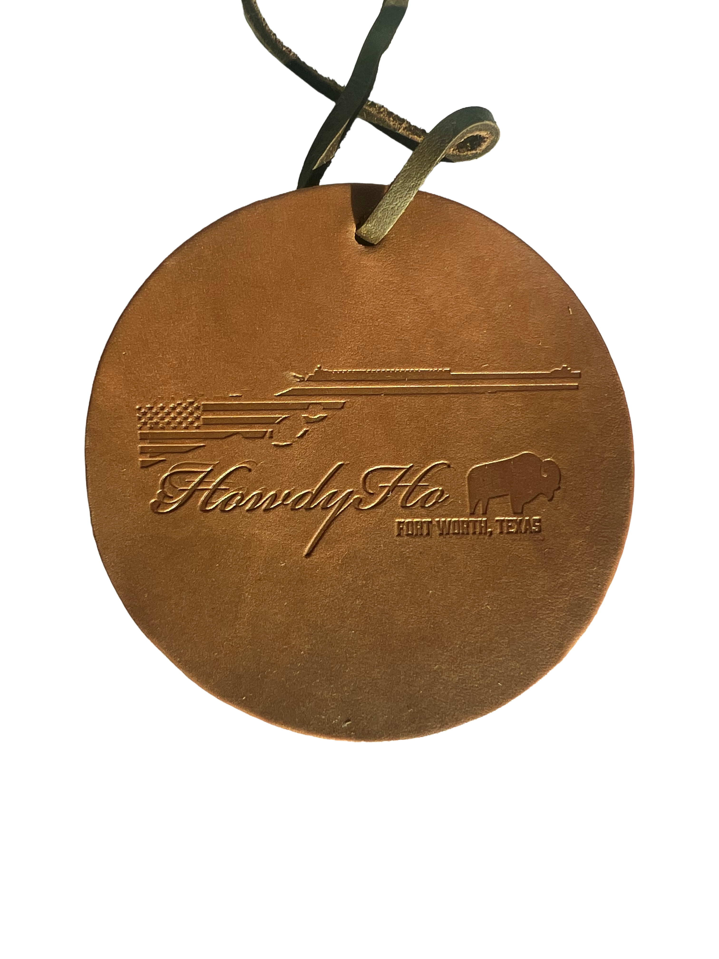 HowdyHo Genuine Leather Air Freshener